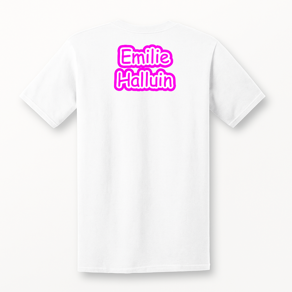 T-shirt personnalisé RC – Ajoutez jusqu’à 5 logos de sponsors